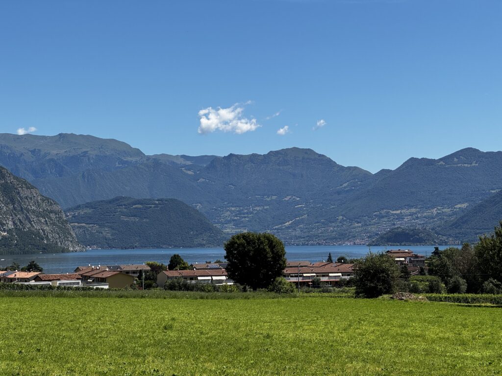 Iseo - Vista del lago