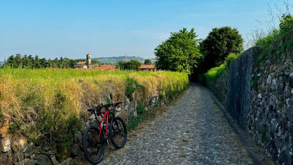 Percorso verde-itinerario brut